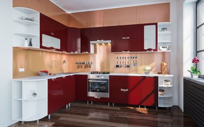 Модульна Кухня Адель Люкс Світ Меблів в кольорах 15483 фото